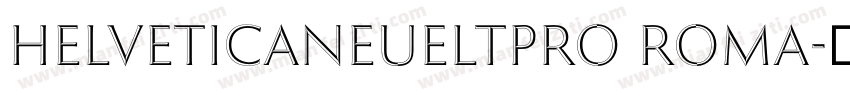 helveticaneueltpro roma字体转换